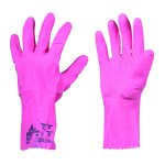 Gant menage latex rose 8 / 9