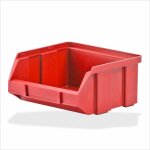 Bac à bec - bac de rangement 100 x 95 x 50 mm rouge Bac à bec - bac de rangement 100 x 95 x 50 mm rouge