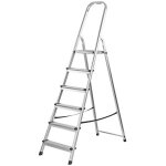 Dema - escabeau en alu 6 marches - pliable - echelle
