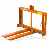 Dema - fourches l�ve palettes pour tracteur - 3 points - 300 kg - cat i