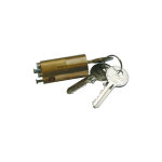 Demi - cylindre pour verrou city - iseo jaune / dor� 60 n / a laiton cylindre rond