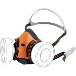 Demi masque facial twin fly - kapriol - 31271