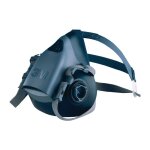 3m - demi - masque de protection respiratoire 7502 ? s�rie 7500 en 140 sans filtre m