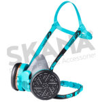 Demi masque de protection respiratoire pr�t � l'emploi avec filtres abek1p3. tpe (hypoallerg�nique et ...