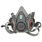 Demi - masque r�utilisable 3m xa007702658 6200m, taille m, gris, avec filtre � particules 5935pro2 - ...