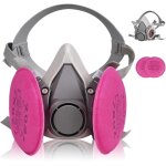 Demi - masque r�utilisable contre la poussi�re, les particules, le pollen, la peinture au plomb, largement ...