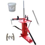 Equipement express sicoba - d�monte pneu manuel auto moto jusqu'� 21' + 2 protections jante + graisse ...