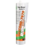 Den braven - silicone 7070 plus translucide - mastic silicone neutre alcoxy - translucide - 300ml - si7070p130 ...