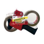 Tesa - dérouleur pour ruban adhésif d'emballage avec 2 rouleaux 66m x 50mm Tesa - dérouleur pour ruban adhésif d'emballage avec 2 rouleaux 66m x 50mm