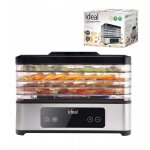 Deshydrateur alimentaire 400 w 5 plateaux minuterie controle de la temperature