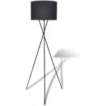 Bonnevie - lampadaire avec support lampe sur pied moderne - lampadaire salon haut noir bv946750 Bonnevie - lampadaire avec support lampe sur pied moderne - lampadaire salon haut noir bv946750