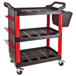 Desserte d'atelier - chariot � outils - montage - manutention