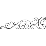 Dessus de portails 300x1100 deco fer forge