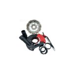Destockoutils - capot d'aspiration pour meuleuse 125 poncage bton + 1 meule diamant