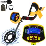 Mophorn - vevor d�tecteur de m�taux d�tecteur d'or + ecran lcd + casque + pelle imperm�able hd