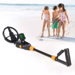 Dtecteur de mtaux pour enfants, profondeur de dtection rglable, lger dtecteur de mtaux avec cran ...