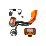 Dtecteur de mtaux d'or cran lcd 7, 5khz casque pelle impermable ts156d ? terrain herbe sol plage ...