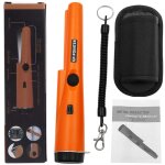 Dtecteur de mtaux portable pointeur de mtaux ip66 tanche scan  360  chasse au trsor pour scurit, ...