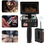D�tecteur de m�taux portatif lcd d�tecteur de m�taux d�tecteur de m�taux or 1200m