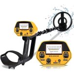 Detecteur de metaux professionnel pour enfant adultes mode disc tige r�glable 78 - 108cm bobine de recherche ...