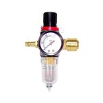 Dtendeur d'air comprim, filtre  air, rgulateur de pression 1 / 4 bps avec sparateur d'eau, raccords ...
