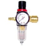D�tendeur d'air comprim�, filtre � air, r�gulateur de pression 1 / 4 bps avec s�parateur d'eau, raccords ...