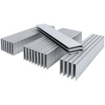 Deuba ? agrafes en acier galvanis� 5000 pi�ces ? longueur 12 / 16 / 25 / 40 mm ? largeur 5, 8 mm ? pour ...