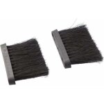 Deux brosses de ramonage, adapt�es aux po�les � bois