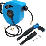 Dévidoir enrouleur de tuyau à air comprimé outil pneumatique set garage outillage 10m druckluft schlauchtromme ... Dévidoir enrouleur de tuyau à air comprimé outil pneumatique set garage outillage 10m druckluft schlauchtromme ...