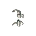 Crochet de verrouillage pour tringle 12391 devismes 12375 - 001