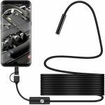 Dvoilez les mystres dissimuls avec notre camra endoscope android rglable  objectif 7 mm - tanche, ...