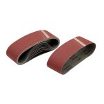 10 feuilles abrasives pour ponceuses  bande dewalt dt3304 - qz multi - usages, 75 x 533 mm grain 150 ...