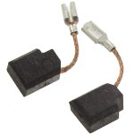 Dewalt ? lot de 2 charbons moteur 6, 5x10x14 mm ? compatible meuleuses angulaires ? performance optimale ...