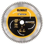 Dewalt - accessoires - lame de scie circulaire � bois 305x30 mm, 78 dents dt99576