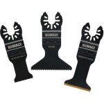 Dewalt accessoires - set d'accessoires 3 pices pour ponceuses oscillantes multifonctions dt20760
