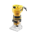 Dewalt - affleureuse 600w pince 6 - dwe6005