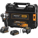 Dewalt - cl� � choc sans fil dcf85me2gt, 1 / 4', mclaren edition 2x 1, 7ah powerstack