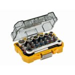 Coffret douilles et embouts de vissage dewalt 24 pi�ces - dt71516