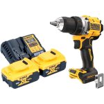 Dewalt dcd 800 p2 perceuse - visseuse sans fil 18 v 90 nm brushless + 2x batterie 5, 0 ah + chargeur