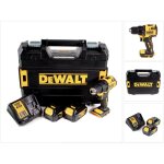 Dcd708m2t perceuse - visseuse sans fil 18v li - ion brushless + 2x batteries 4, 0ah + chargeur + coffret ...