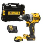 Dcd800p1t perceuse visseuse 18v xr 90 nm + 1 x 5, 0ah batterie + chargeur + coffret t - stak - dewalt ...