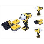 Dewalt dcf 892 h2 cl� � choc sans fil 18 v 812 nm 1 / 2  brushless + 2x powerstack batterie 5, 0 ah + ...