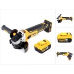 Dewalt - dcg 405 n meuleuse d'angle sans fil 18v 125mm brushless + 1x batterie 5, 0ah - sans chargeur ...