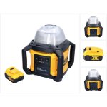 Dewalt dcl 074 projecteur de chantier sans fil projecteur 18 v 5000 lm 4000 kelvin + 1x batterie 5, 0 ...
