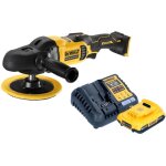 Dewalt - dcm 849 d1 polisseuse excentrique sans fil 18 v 180 mm brushless + 1x batterie 2, 0 ah + chargeur ...