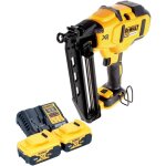 Dewalt dcn 660 p2 cloueur sans fil 18v 32 - 63 mm brushless + 2x batterie 5, 0 ah + chargeur