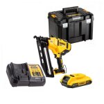 Dewalt dcn660d1 - qw cloueur de finition � batterie 16ga xr 18v 1x2. 0ah li - ion chargeur en coffret ...
