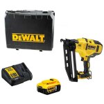 Dewalt dcn660p1 - qw cloueur de finition � batterie 16ga xr 18v 1 x 5, 0ah li - ion (sans charbon)