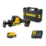 Dewalt dcs369p1t - qw scie sabre xr 18v 1 x 5. 0 ah batteries + chargeur en coffret