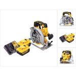 Dewalt - dcs570 scie circulaire sans fil 184mm 18v brushless + 2x batteries 4, 0ah + chargeur